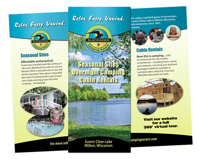Campground Brochure Design